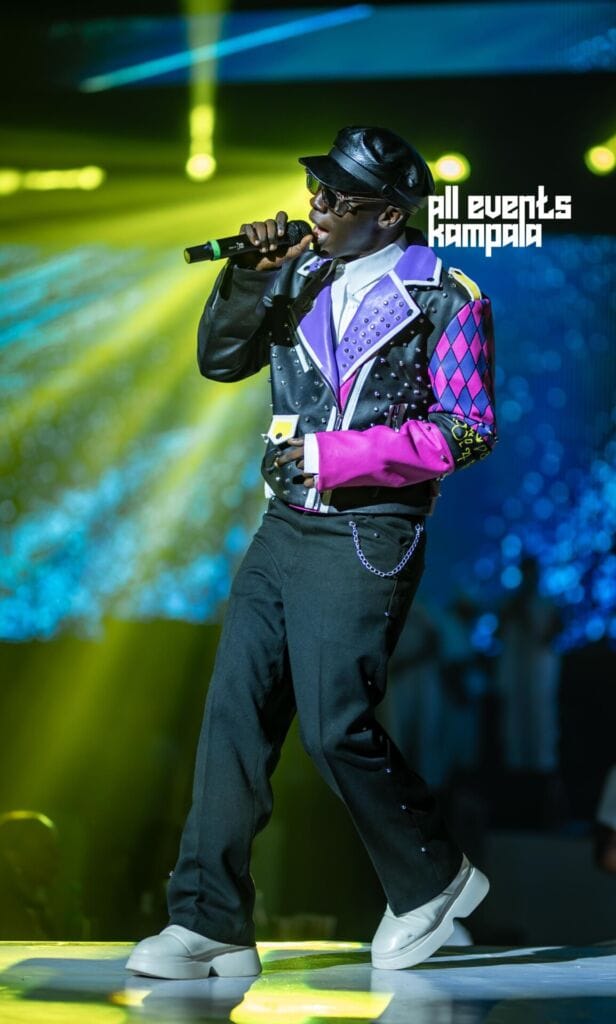 Douglas Lwanga was the MC of the concert.