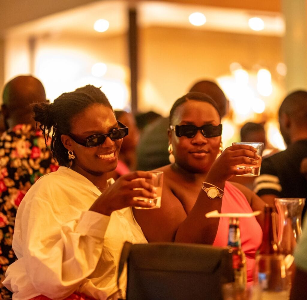 The drinks were flowing all night.