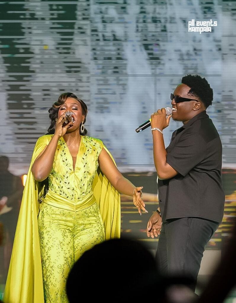 Joshua Baraka performs with Naava Grey