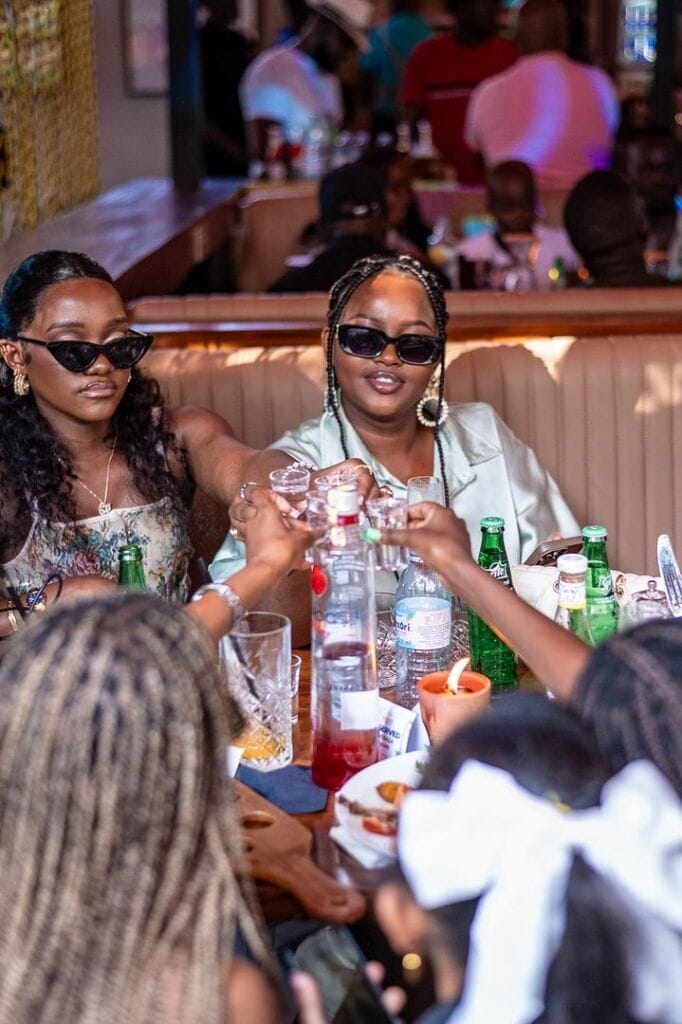 Revellers at The Alchemist Drunch By Ciroc