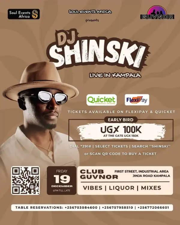DJ Shinski Live in Kampala